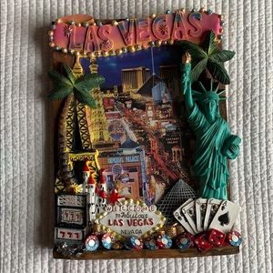 Las Vegas 4x6 picture frame 2pcs set